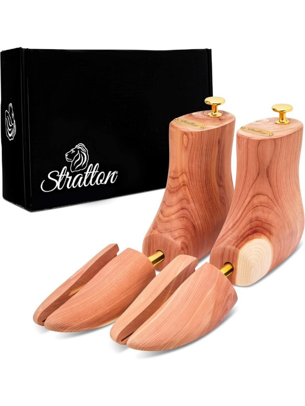 Cedar Boot Tree for Men | Aromatic Red Cedar | Perfect Gift for Him!